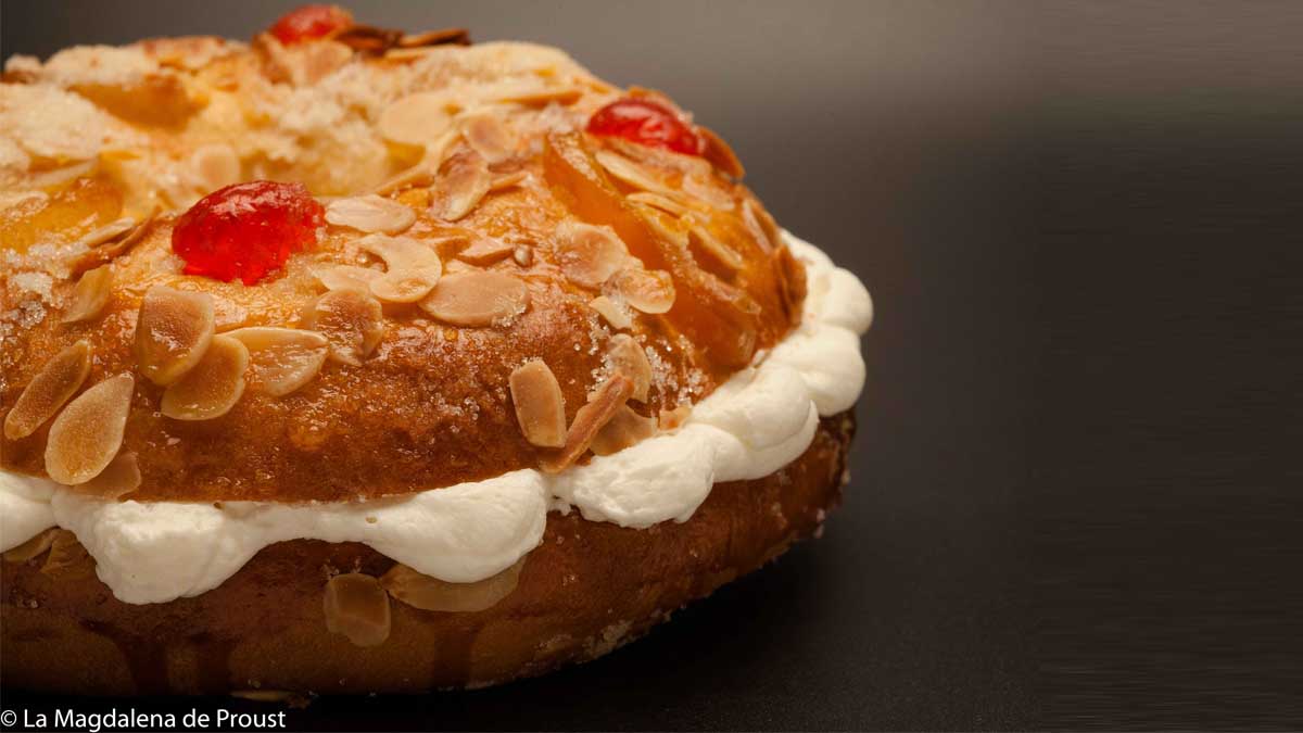 El Roscón de Reyes con Nata y masa madre
